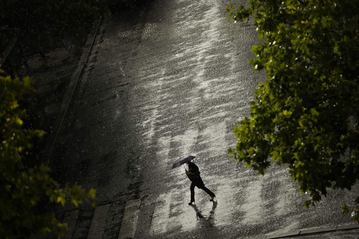 A severe thunderstorm watch has been issued for London and surrounding area.