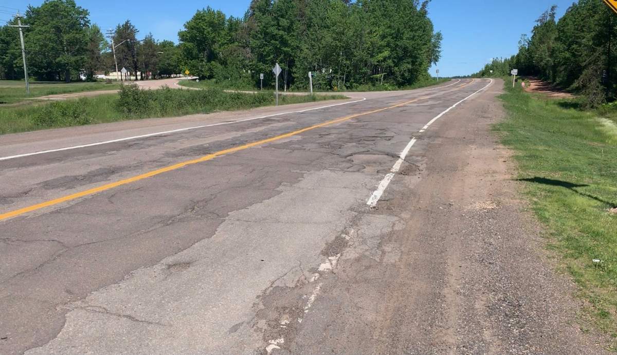 Residents and Petitcodiac’s mayor are calling for provincial assistance to fix a section of of Rte. 905