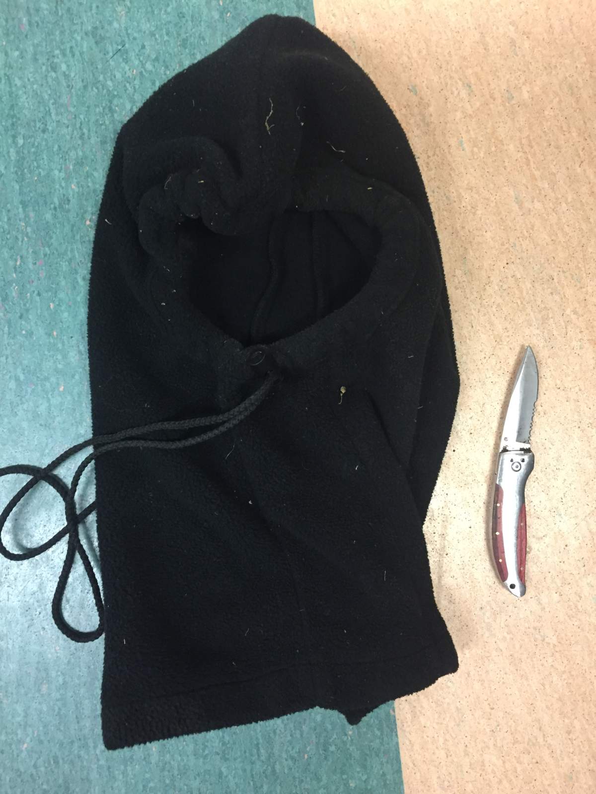 A hood and knife connected to a home invasion in the RM of St. Andrews.