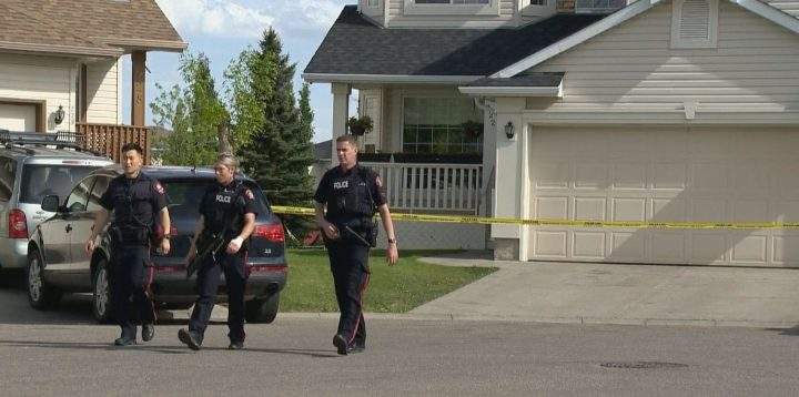 Police responded to a shooting in northeast Calgary on Tuesday.
