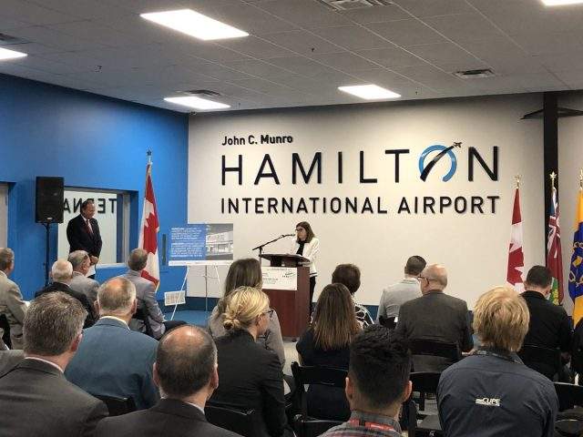Hamilton-West Ancaster Dundas MP and Minister of Seniors Filomena Tassi has announced federal funding of more than $18 million towards modernization at Hamilton International Airport.