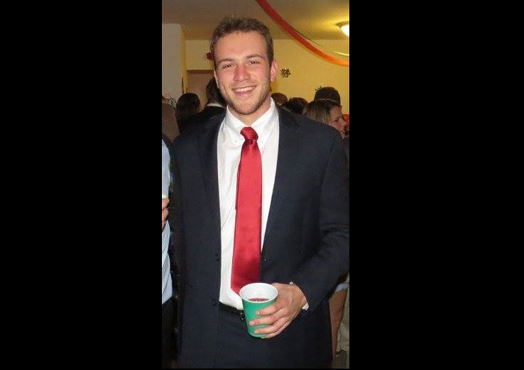 Tyler Albrecht is seen here in a Facebook picture.