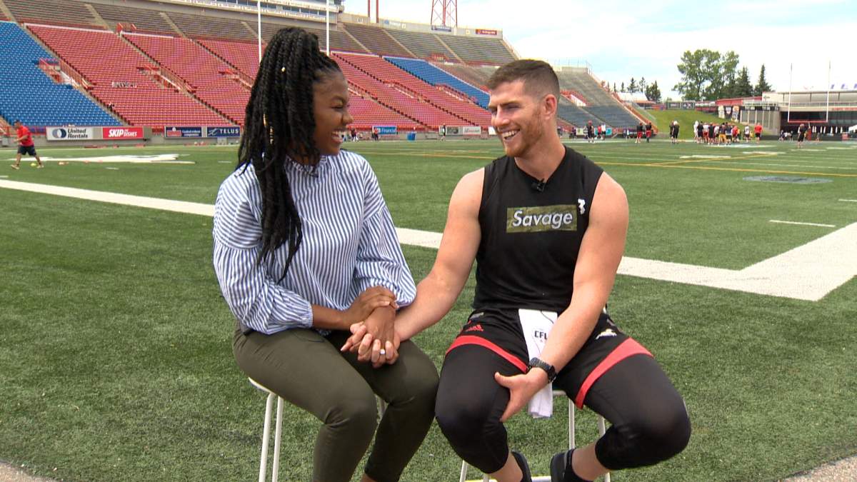 Nick Arbuckle's wife, Zakiyyah, worked three jobs so Arbuckle could pursue his pro football dreams.
