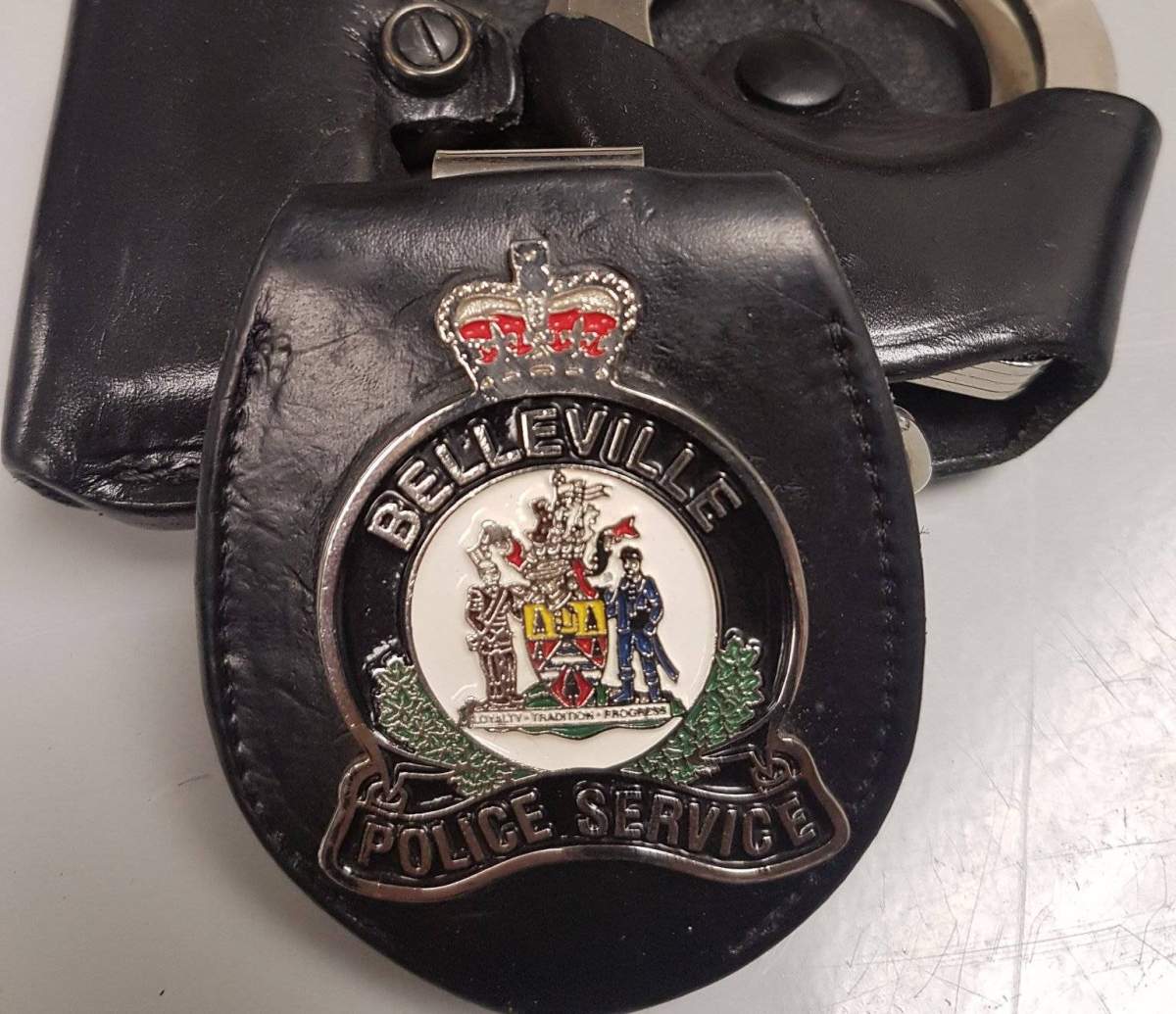 Belleville police say they have made an arrest following a standoff on Wednesday.