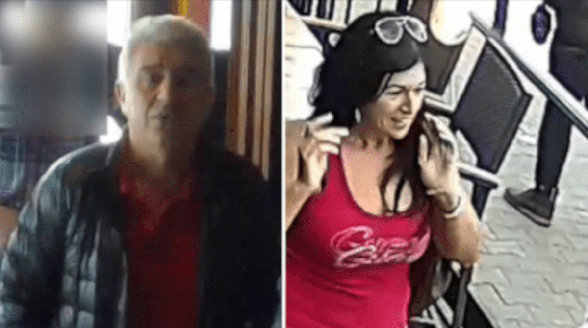 Suspects in a prepaid credit card scam investigation are seen on surveillance video at the Pump House Grille in Port Credit.