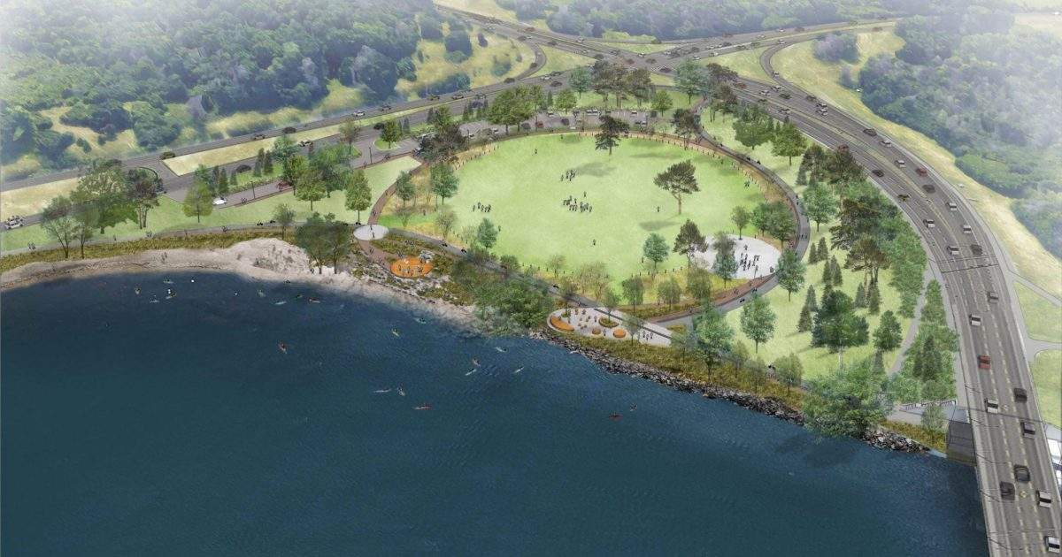 On July 8, the National Capital Commission will begin previously scheduled work to move and restore an aging, riverfront parking lot located in the 100-year flood plain beside the Champlain Bridge.