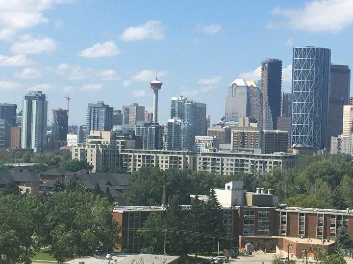Calgary pictured on July 21, 2019.