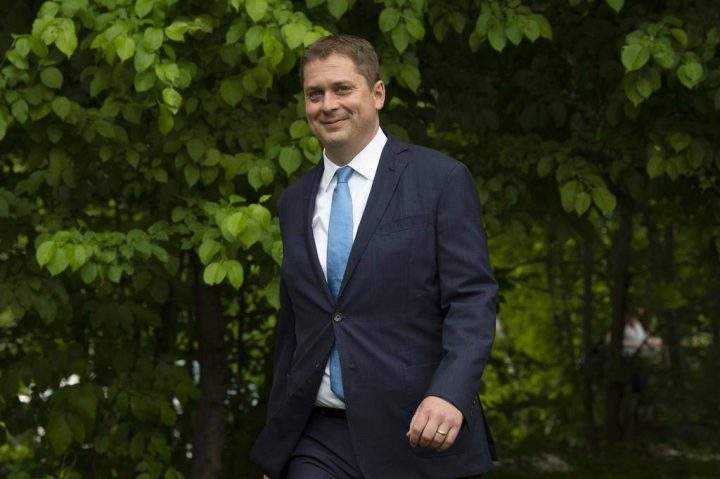 Conservative leader Andrew Scheer.