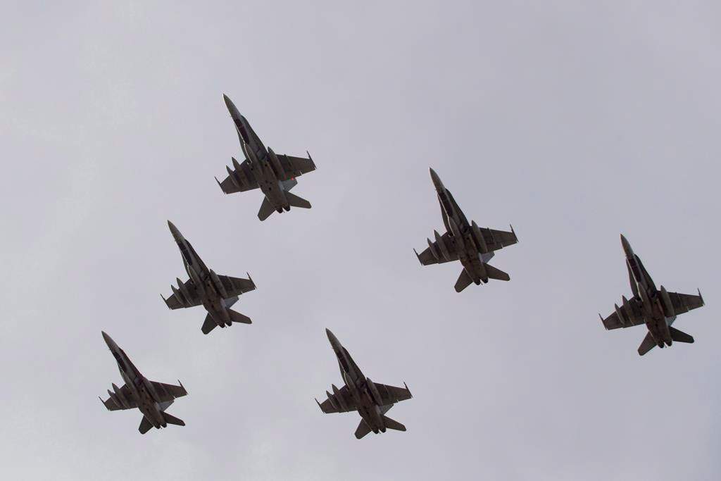 The Air Fest's salute was set to take place in April, but was pushed back last minute when the Ontario government issued a stay-at-home order.