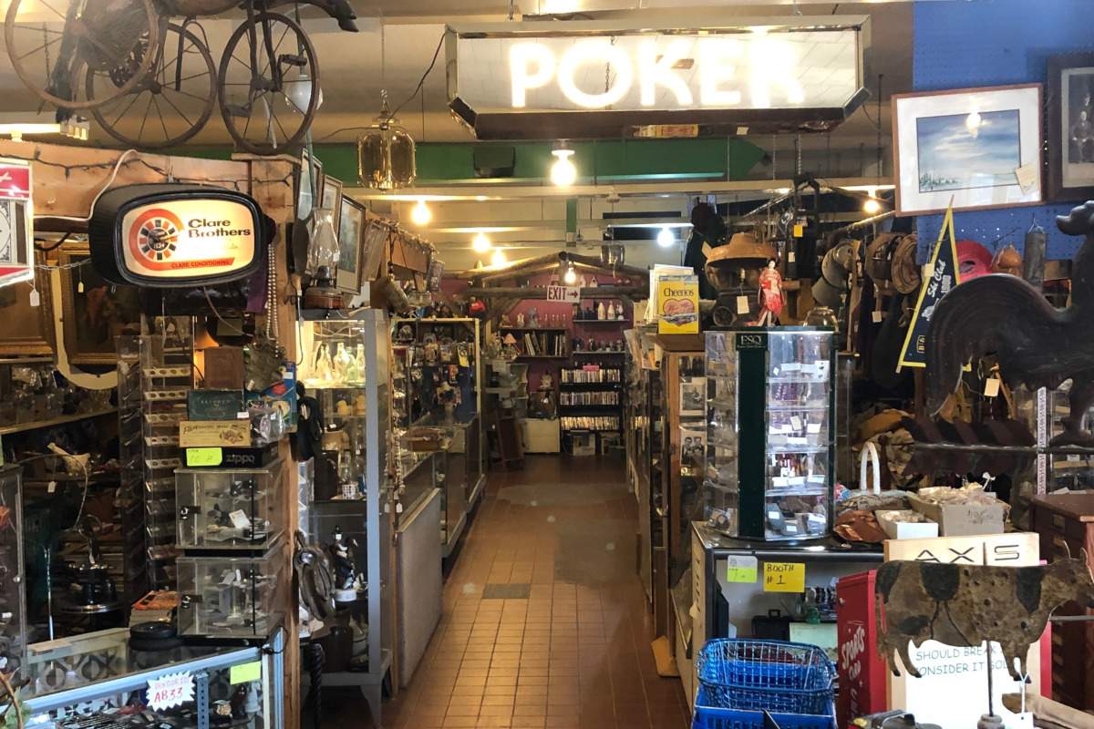 The Crossroads Antique Market in Brantford, Ont. is crammed full of antique and vintage goodies.