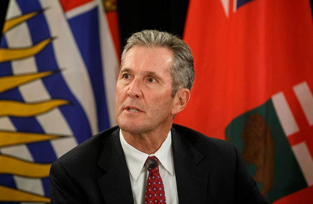 Brian Pallister's incumbent Progressive Conservatives were dealt not so good economic news from the Conference Board of Canada Thursday.