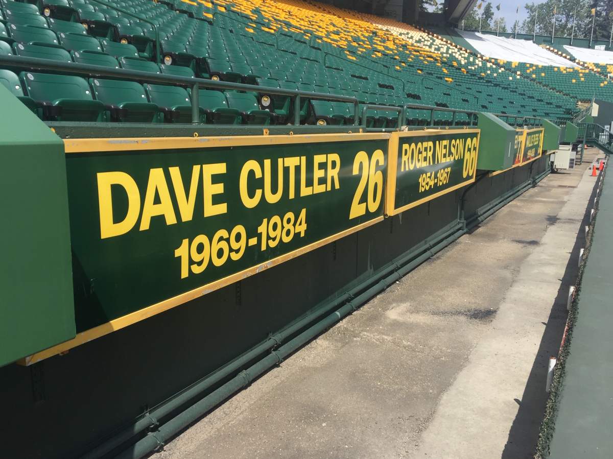 The Edmonton Eskimos Wall of Honour. On July 16, 2019, it was announced former quarterback Ricky Ray will be added to the wall in September.
