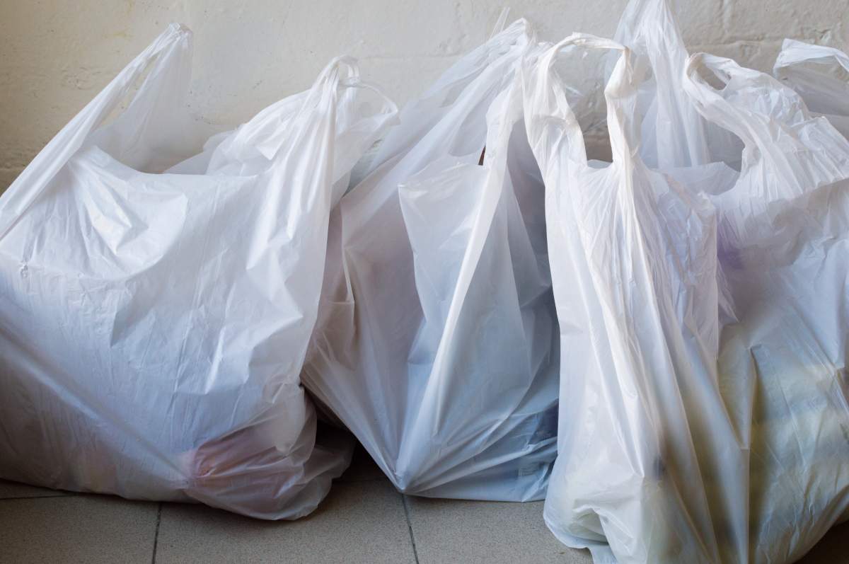 Plastic bags in an undated file photo. A survey has been launched to collect public input on a plastic bag ban in Vancouver.