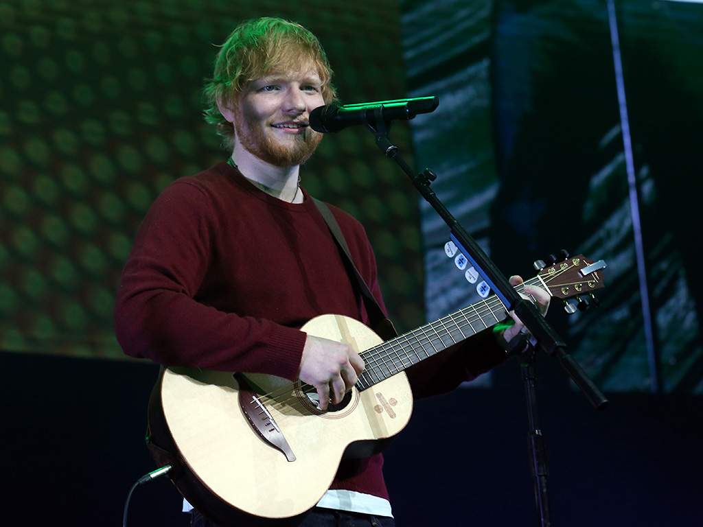 Ed Sheeran performs live on stage during 'Music 4 Mental Health' at The Roundhouse on Nov. 18, 2018 in London, England.