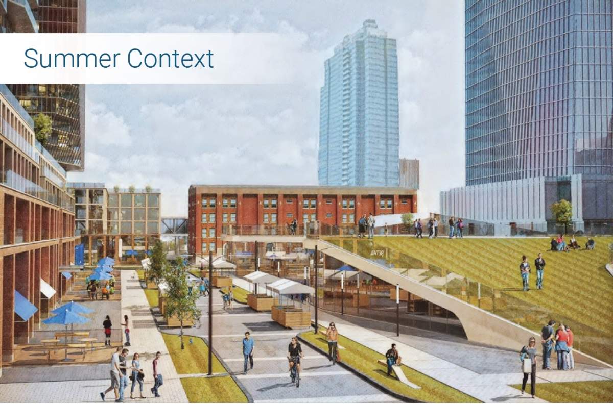 A conceptual drawing for Ice District Phase 2 in downtown Edmonton.