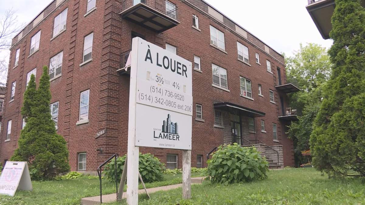 One of the affordable housing complexes whose fate could be impacted by the referendum is located on Côte Saint-Luc Road.