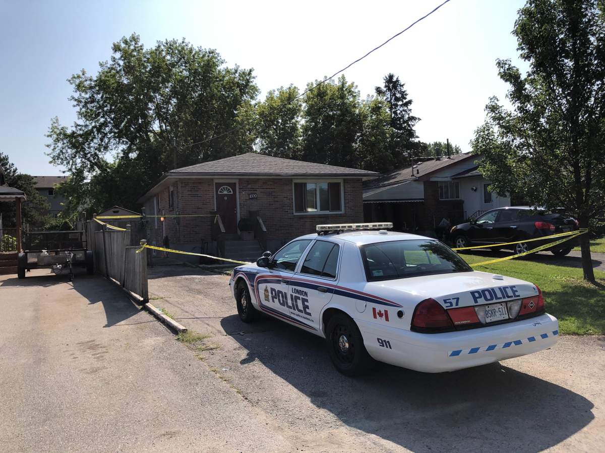 Officers attend 1699 Hansuld St. to investigate a death from Tuesday night.