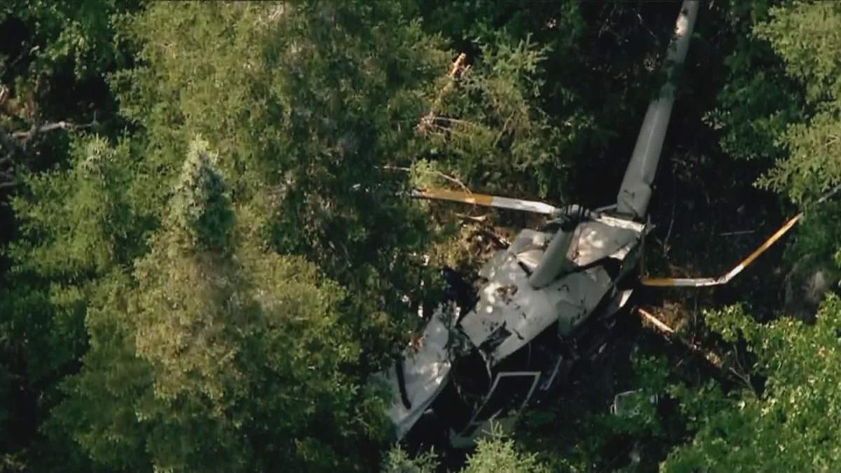 The Transportation Safety Board of Canada is investigating a helicopter crash that claimed the lives of two people. Friday, July 26, 2019.
