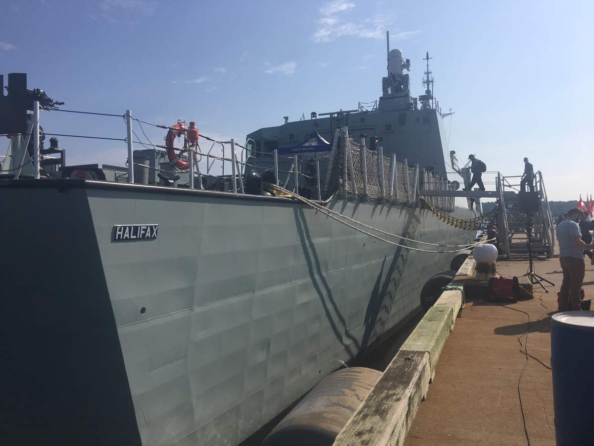 HMCS Halifax will be taking part in Operation REASSURANCE in the Mediterranean sea for six months. 