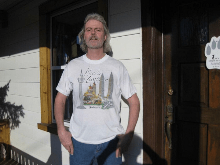 The home was reportedly owned by Chris Patterson, seen here.