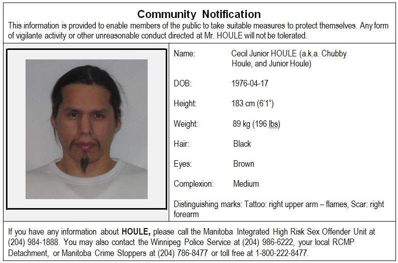 Offender at high risk of sexual violence expected to live in Winnipeg - image