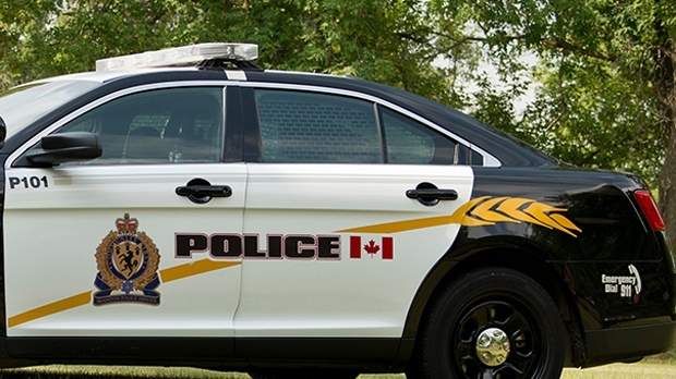 A Brandon Police vehicle.
