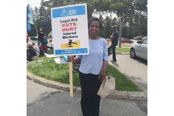 Samira Musah, 57, injured herself on the job as a nurse. She said without Legal Aid Ontario, she won’t have the funds to fight for her workers compensation.