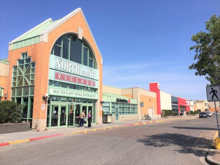 Northland Village shopping mall, located on Northland Drive N.W., is in the community of Brentwood.