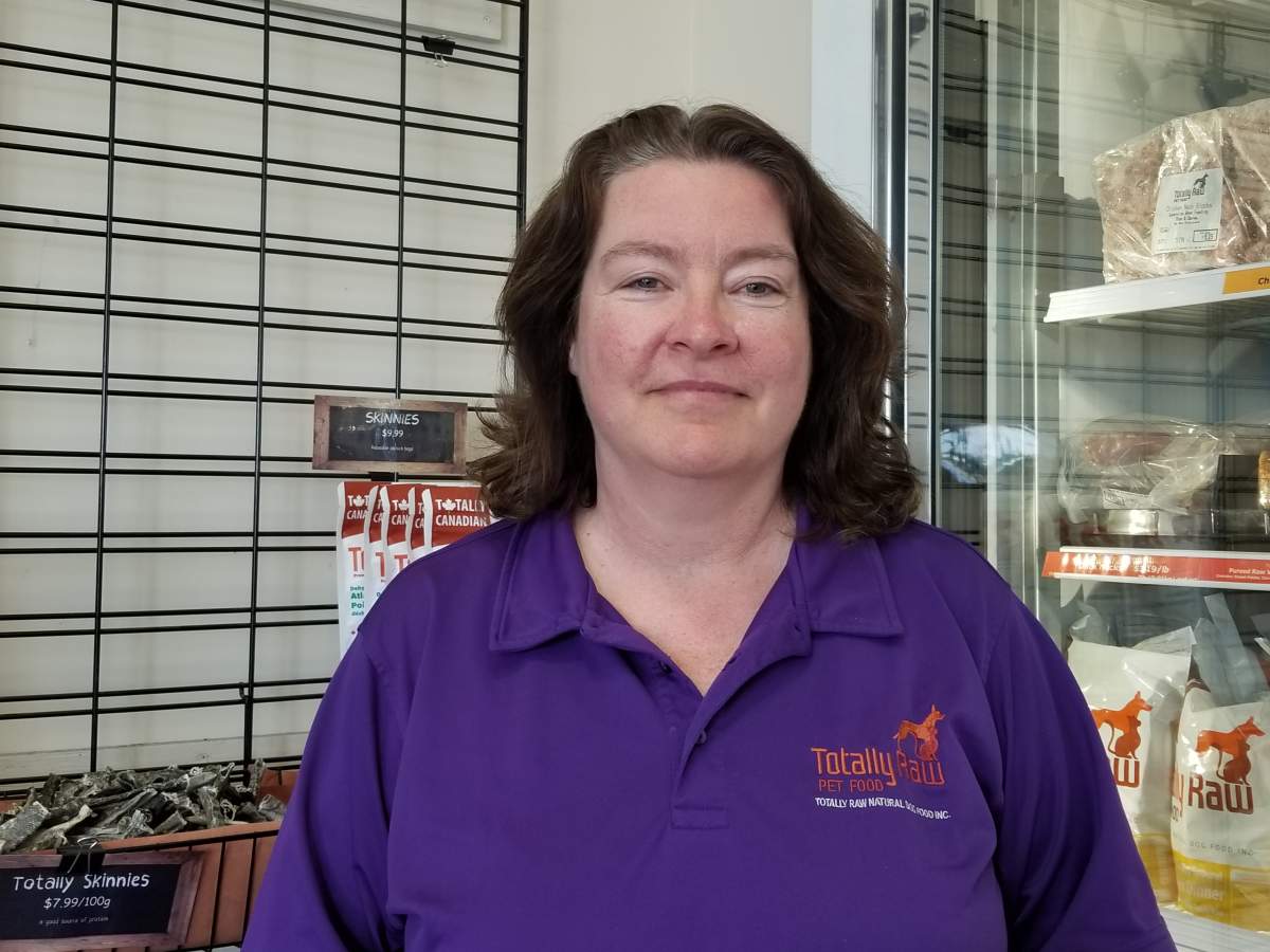 Totally Raw Pet Food president Karen Campbell urges pet owners to remember that dogs are carnivores.