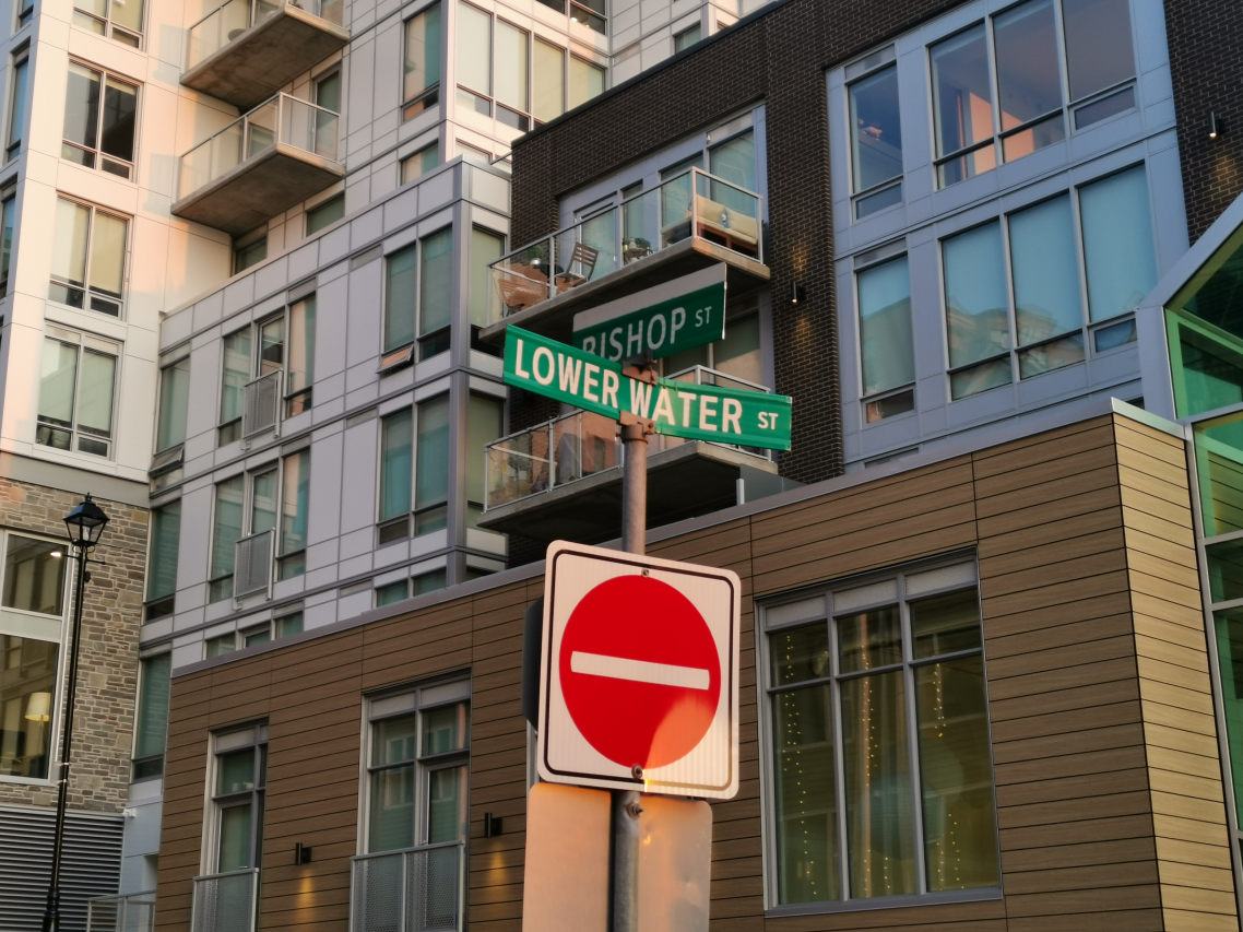 Police say the stabbing happened on the 1400 block of Lower Water Street. 
