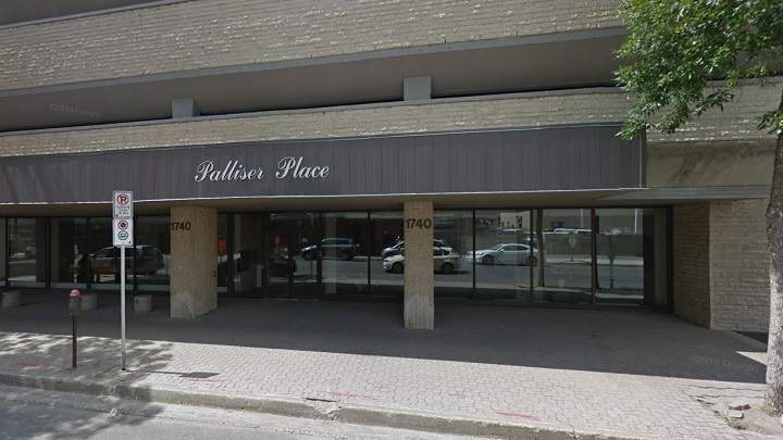 Regina fire says a car caught on fire in the Hamilton Street Parkade near Palliser Place, forcing a "large scale" evacuation.