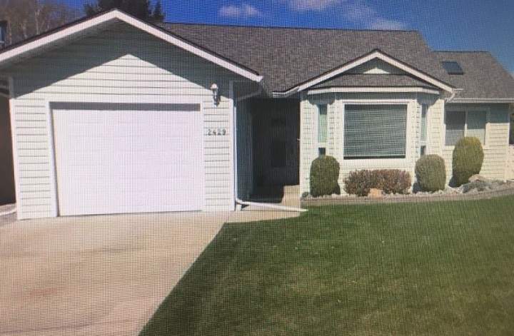 Zachary Steele has been charged with mischief after allegedly throwing a rock through a window of Kathy Brittain’s home in Penticton.