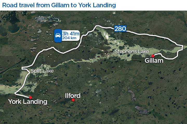 Distance from Gillam to York Landing full of ‘challenging terrain,’ experts say - image