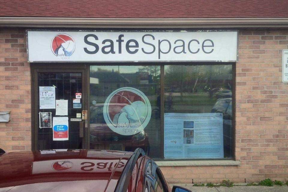 SafeSpace London's drop-in centre on 96 Rectory Street.