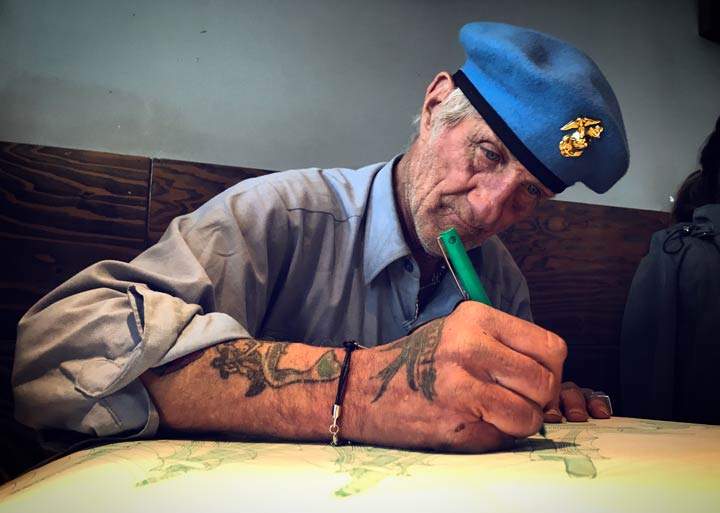 "Sailor Dan" died in St. Paul's Hospital early Tuesday morning at the age of 65.