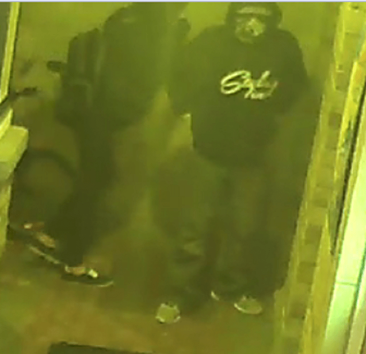 Police released this image of the suspects wanted in connection with multiple reported break-ins in Brampton.