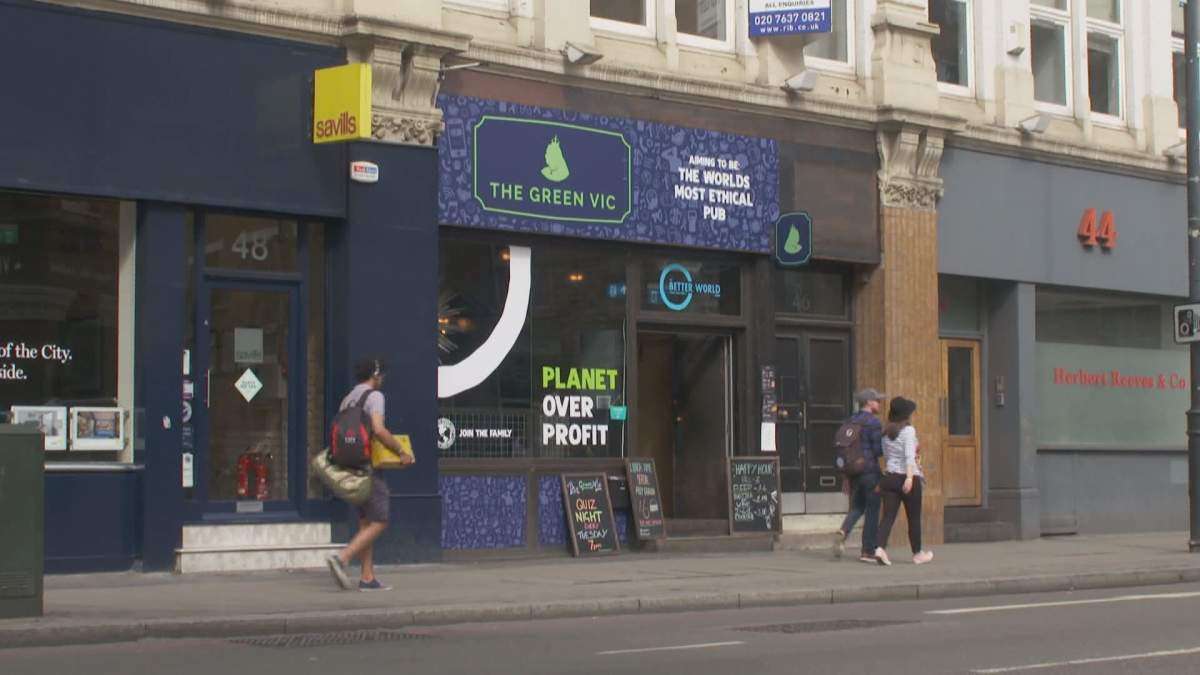 The Green Vic opened as a pop-up in June in London’s trendy Shoreditch neighbourhood. Owner Randy Rampersad is now looking for a permanent location.