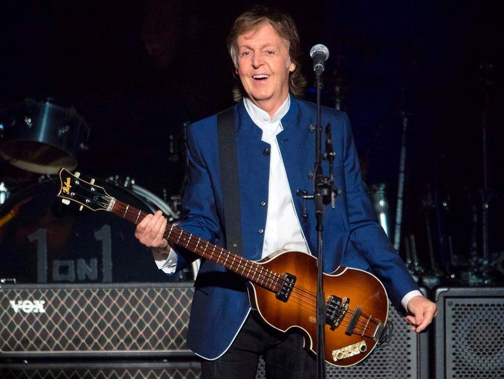 Paul McCartney performs at Amalie Arena in Tampa, Fla., on July 10, 2017. (AP Photo/Scott Audette, FILE)