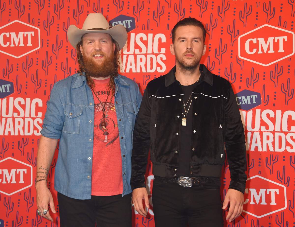 Brothers Osborne at the 2019 CMT Music Awards held at the Bridgestone Arena on June 5, 2019 in Nashville, Tenn.