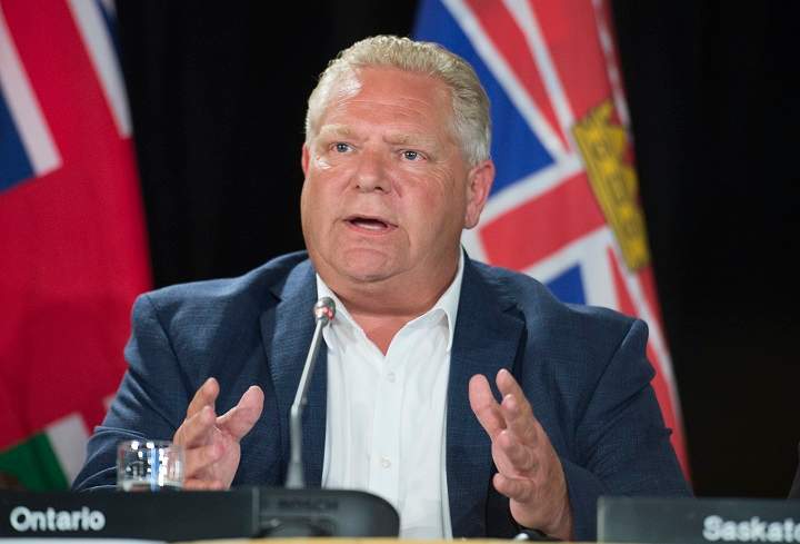Premier Doug Ford announced the funding Friday for the Matawa communities north of Thunder Bay, Ont.