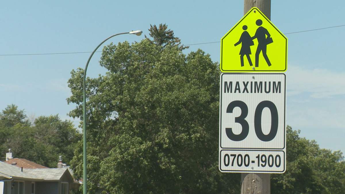 Police in Saskatchewan handed out more than 1,400 speeding tickets in school zones during September.