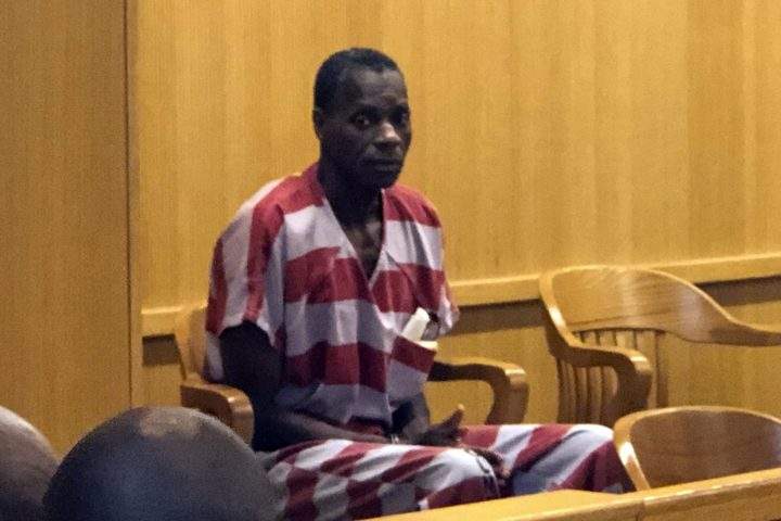 Alvin Kennard sits in the courtroom before his hearing in Bessemer, Ala., on Aug. 28, 2019.
