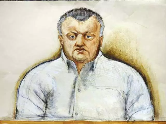 Brian Abrosimo sits at his 2006 sentencing hearing for the abduction and sexual assault of an 11-year-old Langley girl.