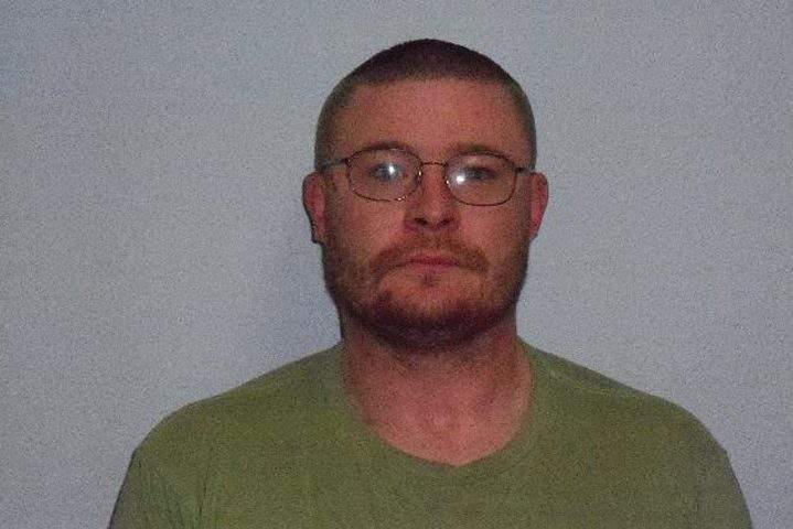 Curt James Brockway, 39, is shown in this mugshot photo taken after his arrest on Aug. 3, 2019.