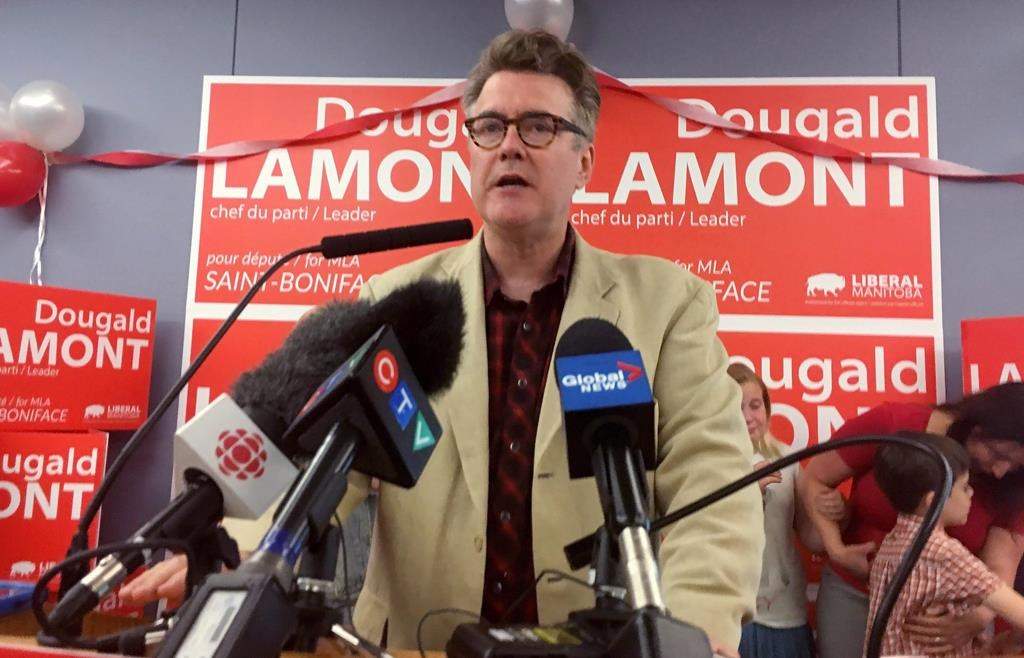 Manitoba Liberal Leader Dougald Lamont released the party's platform Tuesday.
