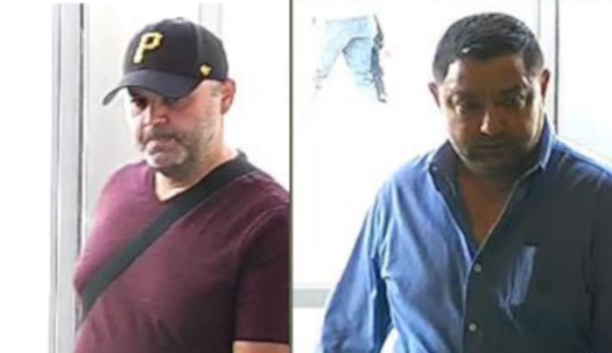 Police in Burlington are looking for two men who pulled off a "found cash" distraction theft at a Longo's parking lot.