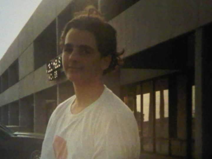 Mark Swidan when he was a child.