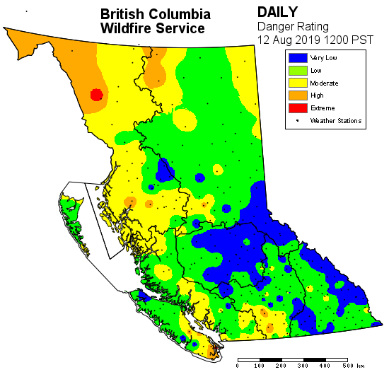 B.C. has spent $130M less on wildfire suppression than this point last year - image