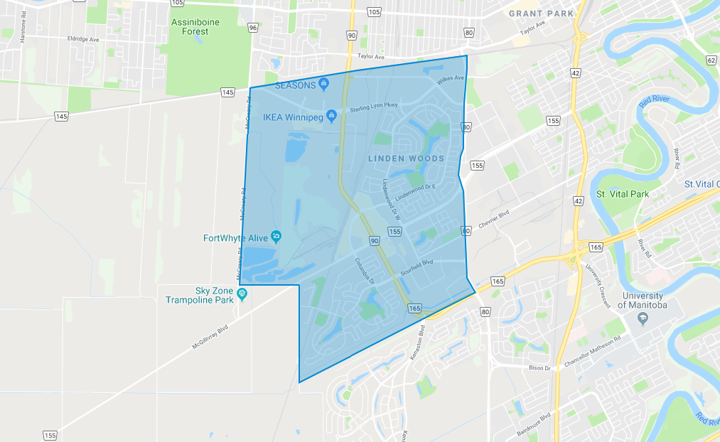The Fort Whyte riding.