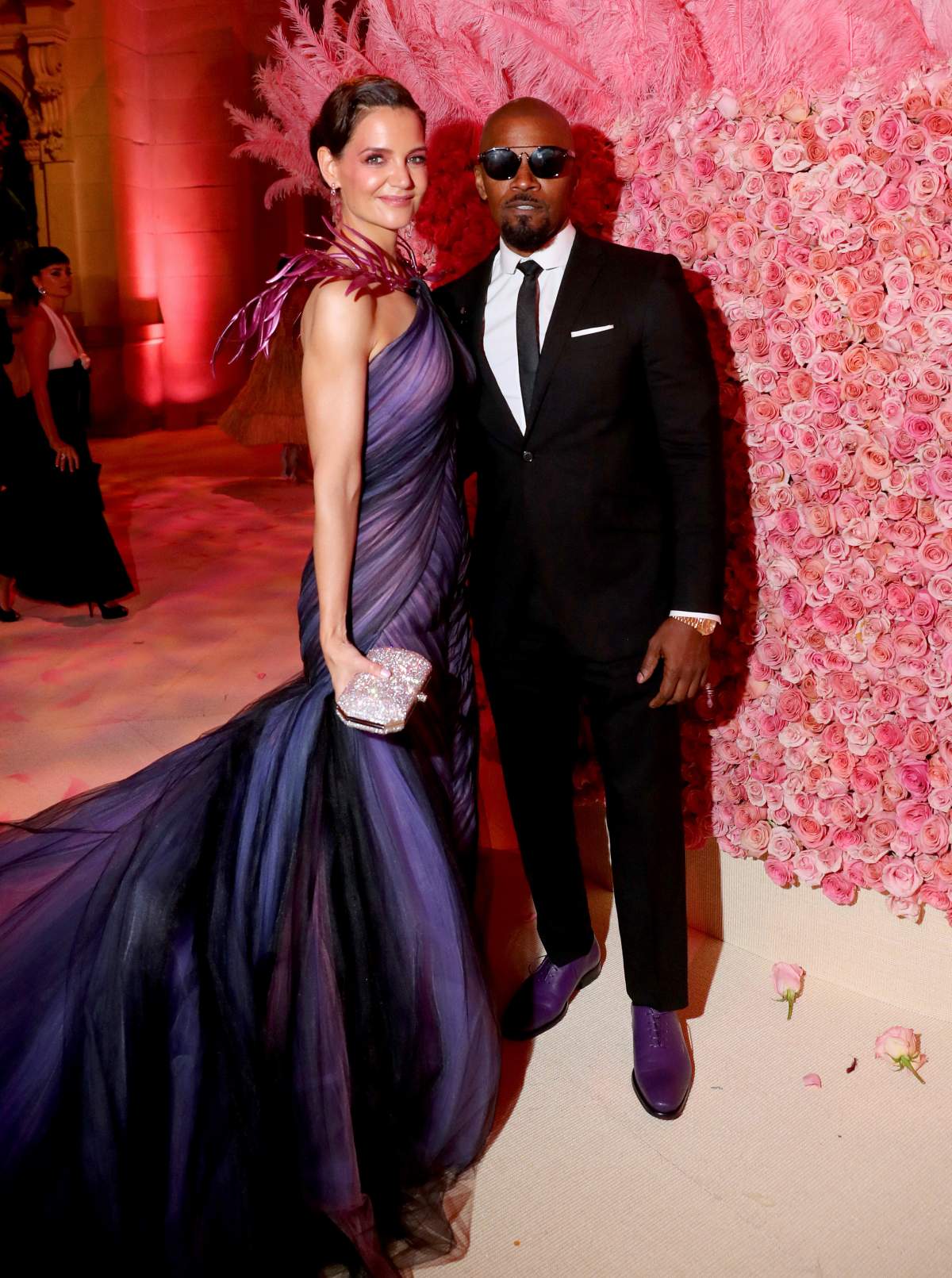 NEW YORK, NEW YORK – MAY 06: Katie Holmes and Jamie Foxx attend The 2019 Met Gala Celebrating Camp: Notes on Fashion at Metropolitan Museum of Art on May 06, 2019 in New York City. (Photo by Kevin Tachman/MG19/Getty Images for The Met Museum/Vogue)